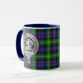 Mug Clan Farquharson Crest & Tartan (Devant gauche)
