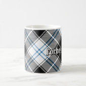 Mug Clan Forbes robe Tartan (Centre)