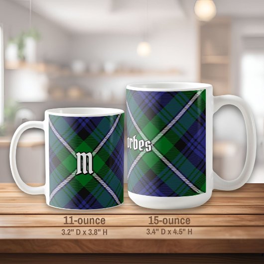 Mug Clan Forbes Tartan