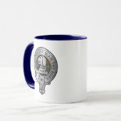 Mug Clan Forrester / Foster Crest & Tartan (Devant gauche)