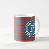 Mug Clan Fraser de Lovat Ancient Tartan Monogramme (Devant droit)