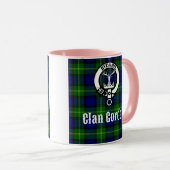 Mug Clan Gordon Tartan Crest (Devant droit)