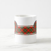 Mug Clan Gregor MacGregor Tartan Heart (Centre)
