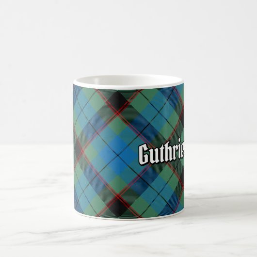 Mug Clan Guthrie Tartan (Centre)