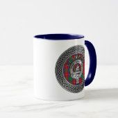 Mug Clan Haig Crest & Tartan Knot (Devant droit)