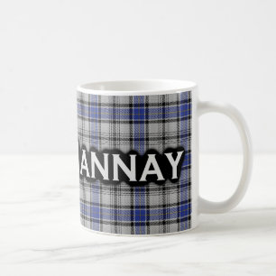 Mug Clan Hannay Tartan Scottish