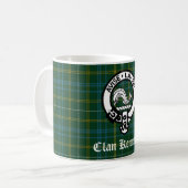 Mug Clan Kennedy Crest Badge & Tartan (Devant gauche)