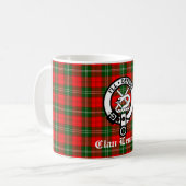 Mug Clan Lennox Crest Badge & Tartan (Devant gauche)