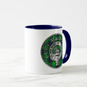 Mug Clan MacDonald Crest & Tartan (Devant droit)