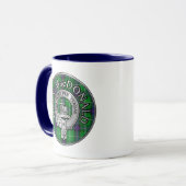 Mug Clan MacDonald Crest & Tartan (Devant gauche)