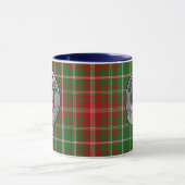 Mug Clan MacDougall Crest & Tartan (Centre)
