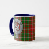 Mug Clan MacDougall Crest & Tartan (Devant gauche)