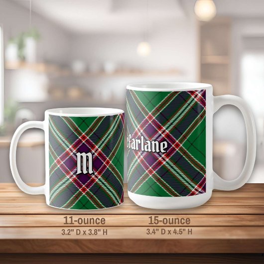 Mug Clan MacFarlane Chasse moderne Tartan