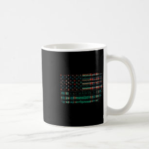 Mug Clan Macfarlane Chasse Scottish Tartan Us Drapeau