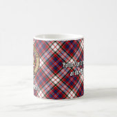 Mug Clan MacFarlane Crest sur le tatan de robe (Centre)