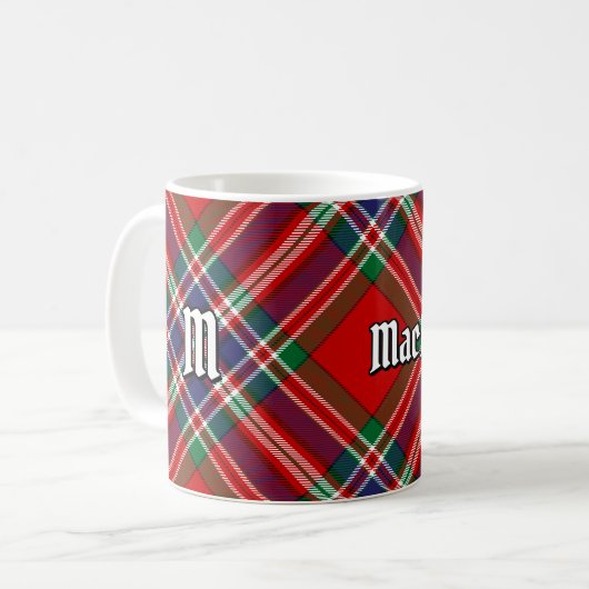 Mug Clan MacFarlane Red Tartan (Devant gauche)