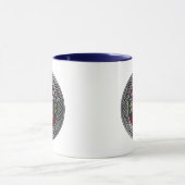 Mug Clan MacGowan Crest & Tartan Knot (Centre)