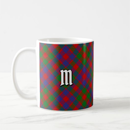 Mug Clan MacGowan Tartan (Gauche)