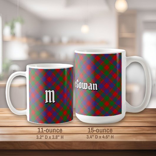 Mug Clan MacGowan Tartan