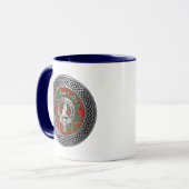 Mug Clan MacGregor Crest et Tartan Knot (Devant gauche)