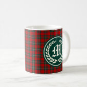 Mug Clan MacGregor Tartan Monogramme (Devant droit)