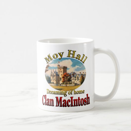 Mug Clan MacIntosh rêve de Home Moy Hall (Droite)