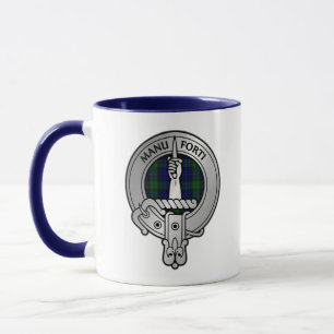 Mug Clan MacKay Crest & Tartan