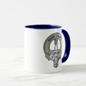 Mug Clan MacKay Crest & Tartan (Devant droit)