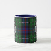 Mug Clan MacKenzie Crest & Robe Tartan (Centre)
