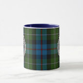 Mug Clan MacKenzie Crest & Tartan (Centre)