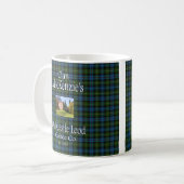 Mug Clan MacKenzie's Old Castle Leod Coffee Co. (Devant gauche)