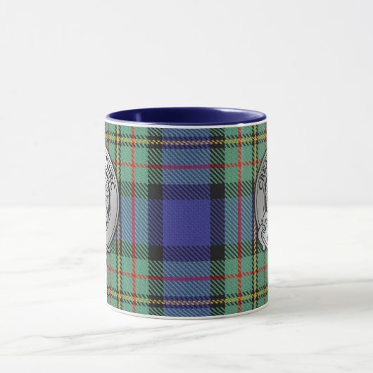 Mug Clan MacLaren Crest & Tartan (Centre)
