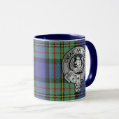 Mug Clan MacLaren Crest & Tartan (Devant droit)