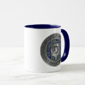 Mug Clan MacLaren Crest & Tartan Knot (Devant droit)