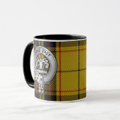 Mug Clan MacLeod Crest & Snuffbox Tartan (Devant gauche)