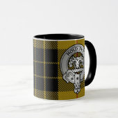 Mug Clan MacLeod Crest & Tartan (Devant droit)
