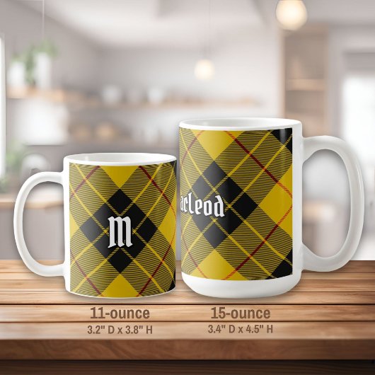 Mug Clan Macleod de Lewis Tartan