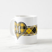 Mug Clan MacLeod de Lewis Tartan Heart (Devant gauche)