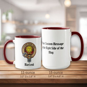 Mug Clan MacLeod de Raasay Crest
