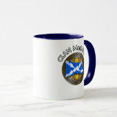 Mug Clan MacLeod Tartan Knot & Drapeau (Devant droit)