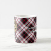 Mug Clan MacPherson Crest sur la chasse Tartan (Centre)