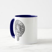 Mug Clan MacPherson Crest & Tartan (Devant gauche)