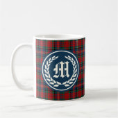 Mug Clan MacPherson Tartan Monogramme (Gauche)