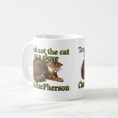 Mug Clan MacPherson Touch Not The Cat Bot a Gant (Devant gauche)
