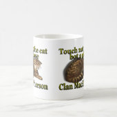 Mug Clan MacPherson Touch Not The Cat Bot a Gant (Centre)