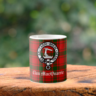 Mug Clan MacQuarrie Tartan et Crest