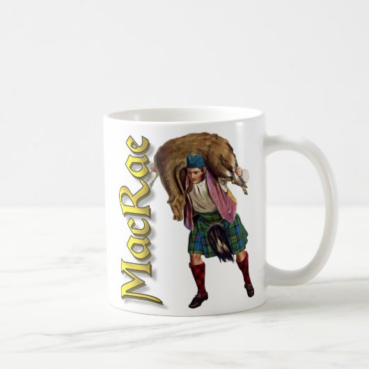 Mug Clan MacRae Old Scotland (Droite)