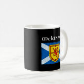 Mug Clan Mckinney Nom écossais Drapeau écossais (Devant droit)