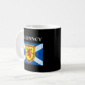 Mug Clan Mckinney Nom écossais Drapeau écossais (Devant gauche)