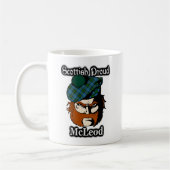 Mug Clan McLeod Tartan Scottish (Gauche)